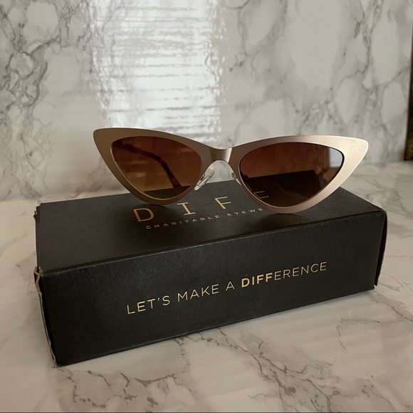 NWT Diff “Rae” Cat eye sunglasses - Picture 4 of 7